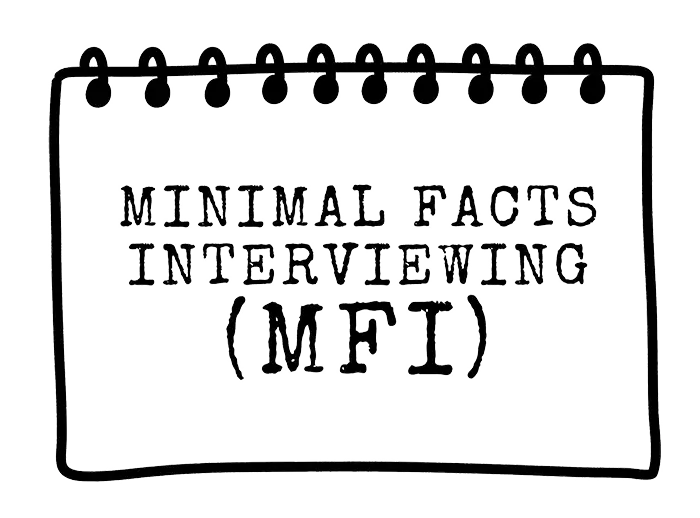 Minimal Facts Interviewing logo